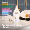 ATTITUDE Dish Soap, EWG Verified, Plant-Based & Vegan Dishwashing Liquid, Naturally Derived, Unscented, 23.7 Fl Oz view 2