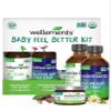 Wellements Organic Baby Feel Better Kit for 4 Months+ | Day & Night Syrups with Chest & Foot Rub | Soothing Comfort* for Babies | USDA Certified Organic, Non-GMO, Gentle Baby Care Set view 1