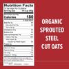 One Degree Organic Foods Sprouted Steel Cut Oats, USDA Organic, Non-GMO Gluten Free Oatmeal, 24 oz., 4 Pack view 4