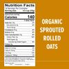 One Degree Organic Foods Sprouted Rolled Oats, USDA Organic, Non-GMO Gluten Free Oatmeal, 24 oz., 4 Pack view 2