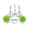 200ct Custom Candy Promotional Products Add Your Logo Kisses - Kiwi Green view 1