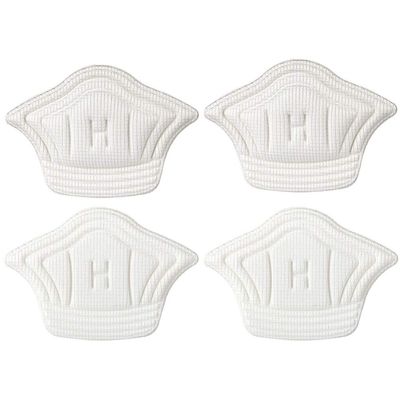 2 Pairs Follow up Heel Slip Pads Men Loose Shoes Pads Sole Insoles Protective Stickers for Boys Rear Pulled Cloth Thicken