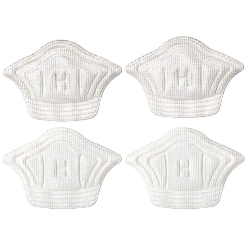 2 Pairs Follow up Heel Slip Pads Men Loose Shoes Pads Sole Insoles Protective Stickers for Boys Rear Pulled Cloth Thicken