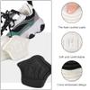 2 Pairs Follow up Heel Slip Pads Men Loose Shoes Pads Sole Insoles Protective Stickers for Boys Rear Pulled Cloth Thicken view 2