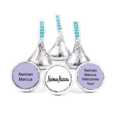 200ct Custom Candy Promotional Products Add Your Logo Kisses - Lavender