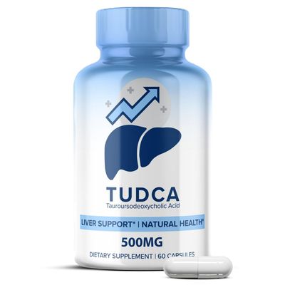 Tudca Liver Support Supplement - Pack of 1, 60 Capsules Tauroursodeoxycholic Acid - Nerve Cell Support, Gallbladder, Kidney and Liver Cleanse Detox & Repair, Bile Salts Supplement by MaxLife Naturals