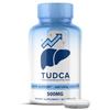 Tudca Liver Support Supplement - Pack of 1, 60 Capsules Tauroursodeoxycholic Acid - Nerve Cell Support, Gallbladder, Kidney and Liver Cleanse Detox & Repair, Bile Salts Supplement by MaxLife Naturals view 1