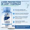Tudca Liver Support Supplement - Pack of 1, 60 Capsules Tauroursodeoxycholic Acid - Nerve Cell Support, Gallbladder, Kidney and Liver Cleanse Detox & Repair, Bile Salts Supplement by MaxLife Naturals view 2