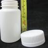 10 Pill Bottle Storage Container Pet Tin Vial White 100Ml Screw Cap Jar Medicine view 3
