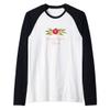Baruch Hashem Adonai - Hebrew Messianic Christian gift Raglan Baseball Tee view 1