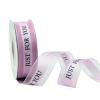 1 Inch Light Purple Chiffon Valentines Ribbon, Just for You Ribbon for Gift Wrapping, Holiday Party, Wedding Decorations, 22 Yards Gift Ribbon for Balloons, Sewing, and Floral DIY Decor view 1