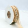 1 Inch Champagne Chiffon Valentines Ribbon, Just for You Ribbon for Gift Wrapping, Holiday Party, Wedding Decorations, 22 Yards Gift Ribbon for Balloons, Sewing, and Floral DIY Decor view 3