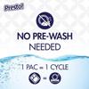 Amazon Brand - Presto! Triple Action Dishwasher Pacs, Anti-spotting, Fresh Scent, No Phosphates or Chlorine, 70 Count view 4