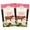 Aufschnitt Jerky Bits Bites, Healthy Snacks Made of Beef and Chicken, High Protein - Kosher, and Keto Friendly (2 Pack, Bacon Flavor) view 1
