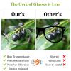Lcbestbro 3 Pack Business Blue light Blocking Reading Glasses for Men, 3.0 Metal Readers view 4