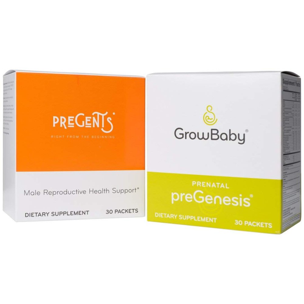 Preconception Bundle - preGents & GrowBaby preGenesis