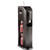 Zogics All-in-One Cleaning Station  Complete Sanitizing Station with Disinfecting Wipes Dispenser, Gel Dispenser, Trash Can and Storage, Black (1 Station) view 1