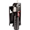 Zogics All-in-One Cleaning Station  Complete Sanitizing Station with Disinfecting Wipes Dispenser, Gel Dispenser, Trash Can and Storage, Black (1 Station) view 3