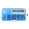 Eyeglass Repair Tool Kit, 75Pcs Glasses Precision Screwdriver Set with Eyeglass Screws Kit and Curved Tweezer in Assorted Size for Spectacles Eyeglasses Glasses Clock Repairing view 1