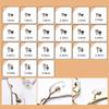 Eyeglass Repair Tool Kit, 75Pcs Glasses Precision Screwdriver Set with Eyeglass Screws Kit and Curved Tweezer in Assorted Size for Spectacles Eyeglasses Glasses Clock Repairing view 4