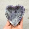 0.79lb Natural Dreamy Amethyst Quartz Crystal Heart Crystal Dc1801-Ff-1 view 2