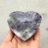 0.79lb Natural Dreamy Amethyst Quartz Crystal Heart Crystal Dc1801-Ff-1 view 3