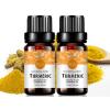 2-Pack Turmeric Essential Oil 100% Pure Oganic Plant Natrual Turmeric Oil for Diffuser Message Hair Skin Care - 2X10ML view 1