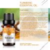 2-Pack Turmeric Essential Oil 100% Pure Oganic Plant Natrual Turmeric Oil for Diffuser Message Hair Skin Care - 2X10ML view 2