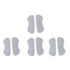 Healifty Womens Pumps Womens Pumps Insoles Insoles Leather Heel Grips Liner Shoes Inserts Heel Pad 4 Pairs for (Grey) High s Silicone Gel view 1