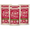 It's Jerky Y'all Plant Based Jerky TERIYAKI | Beyond Tender and Tasty Vegan Snacks | Non-GMO, Gluten Free, Vegetarian (6 Pack) view 1