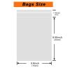 200 Pcs Self Sealing Cellophane Bags, 6x9 Inches Cookie Bags, Resealable Cellophane Bags Self Adhesive for Bakery Cookies Candy Snack view 2