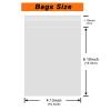 200 Pcs Self Sealing Cellophane Bags, 4x6 Inches Cookie Bags, Resealable Cellophane Bags Self Adhesive for Bakery Cookies Candy Snack view 2