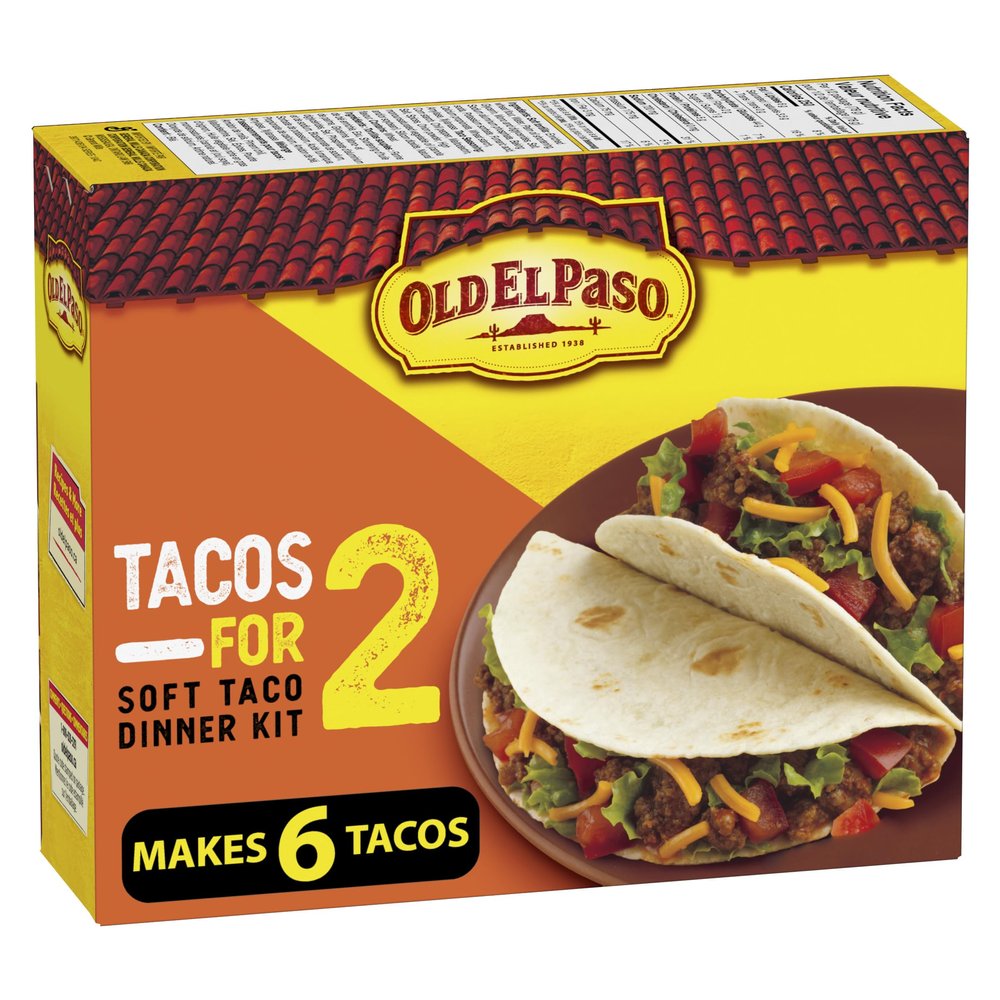 Old El Paso Tacos For Two Hard Taco Dinner Kit, 155g/5.5 oz., {Imported from Canada}