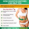 Wholesome Wellness Digestive Enzymes 1000MG Plus Prebiotics & Probiotics Supplement, 180 Capsules, Organic Plant-Based Vegan Formula for Digestion & Lactose with Amylase & Bromelain,3-6 Months Supply view 3