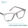 2SeeLife Blue Light Reading Glasses for Men & Women Small-Medium Fit, Sturdy Frame, Spring Hinges, Premium Readers, Gray, +2.25 view 2