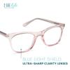 2SeeLife Blue Light Reading Glasses for Women Small-Medium Fit, Sturdy Frame, Spring Hinges, Premium Readers, Pink, +2.50 view 2