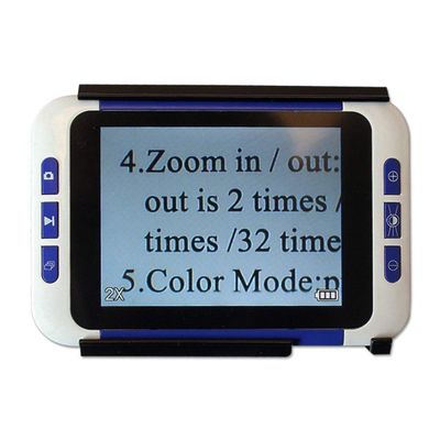MWEIMA 3.5 Inch Handheld Electronic Reading Aid for Low Vision, 2X-32X Zoom, 3 Color Modes Support Output to TV, Ideal Aide for Reading, Writing, Viewing Maps
