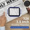 MWEIMA 3.5 Inch Handheld Electronic Reading Aid for Low Vision, 2X-32X Zoom, 3 Color Modes Support Output to TV, Ideal Aide for Reading, Writing, Viewing Maps view 2