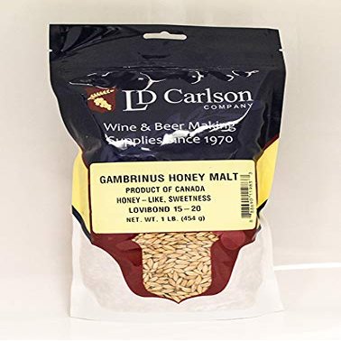 LD Carlson Gambrinus Honey Malt 1 lb, Tan