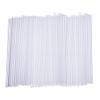 Comfy Package 7.75-Inch Clear Plastic Drinking Straws [250 Count] Disposable Straws for Cocktails, Beverages and Parties view 1