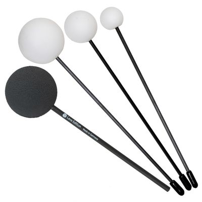 Friction Mallet Set with Tone of Life Mallets and Ollihess 60 mm Mallet - Includes 4 Mallets/Great for Sound Healing