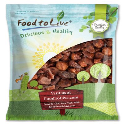 Food to Live Whole Dried Strawberries, 8 Pounds - Delicious Snack, Vegan, Kosher, Sweetened, Unsulfured, Bulk, Product of the USA