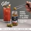 Collins Jalapeno Garlic Stuffed Cocktail Olives, Bloody Mary Olive Garnish, Cocktail Supplies, 5 oz view 2