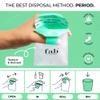 Fab Little Bag Sanitary Waste Bags - Pack of 200 Dispenser Bags (Dispenser Sold Separately) - Prevents Odours, No Mess, Eco Friendly view 3