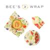 Bee's Wrap Beeswax Wraps for Food - Made in USA Reusable & Organic Food Wraps, Sandwich Wrap & Bowl Covers - Eco-Friendly Alternative to Aluminum Foil & Plastic Wrap, Fresh Fruit 3 Pack (S, M, L) view 4