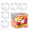 Hammont Clear Acrylic Boxes - 36 Packs of 6-2.36''x2.36''x2.36'' - Small Lucite Boxes for Gifts, Weddings, Party Favors, Treats, Candies & Accessories, Plastic Storage Boxes view 1