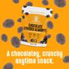 Lakanto Chocolate Covered Almonds - Sweetened with Monk Fruit Sweetener, Keto Diet Friendly, On the Go Healthy Snack, Vegan, Dark Chocolate, Sea Salt, Cocoa Butter (Almonds - Pack of 2) view 3