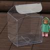 50Pcs Clear Favor Boxes PVC Plastic Packing Box Transparent Box Macaron Candy Cube Boxes for Wedding Party (5x5x5cm) view 4