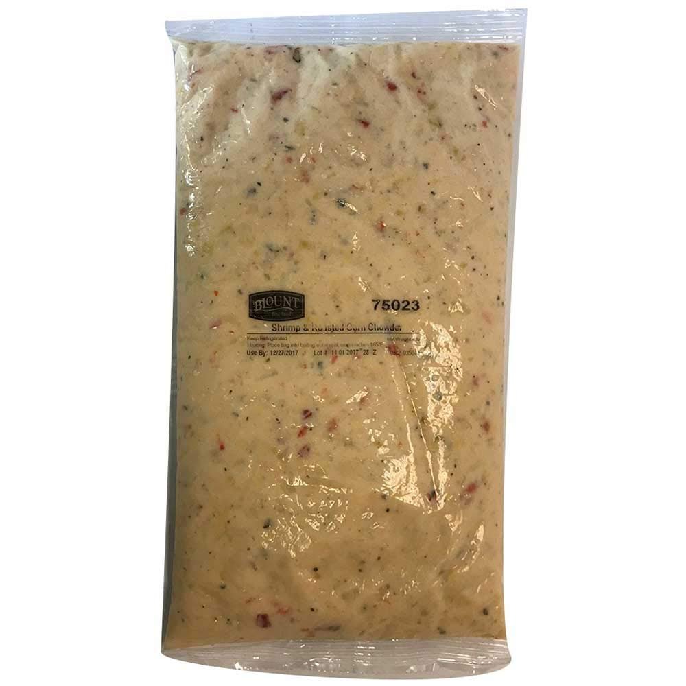Blount Shrimp and Roasted Corn Chowder, 4 Pound - 4 per case.
