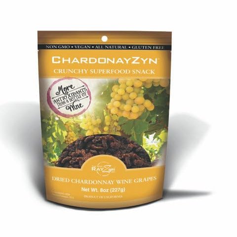 Wine Rayzyn Chardonayzyn - Dried Chardonnay Wine Grapes (0.5 Pound - 6 per case) - Ideal for Family Sharing, Wine-Making Kits, Toppings, Cooking & Baking Ingredients